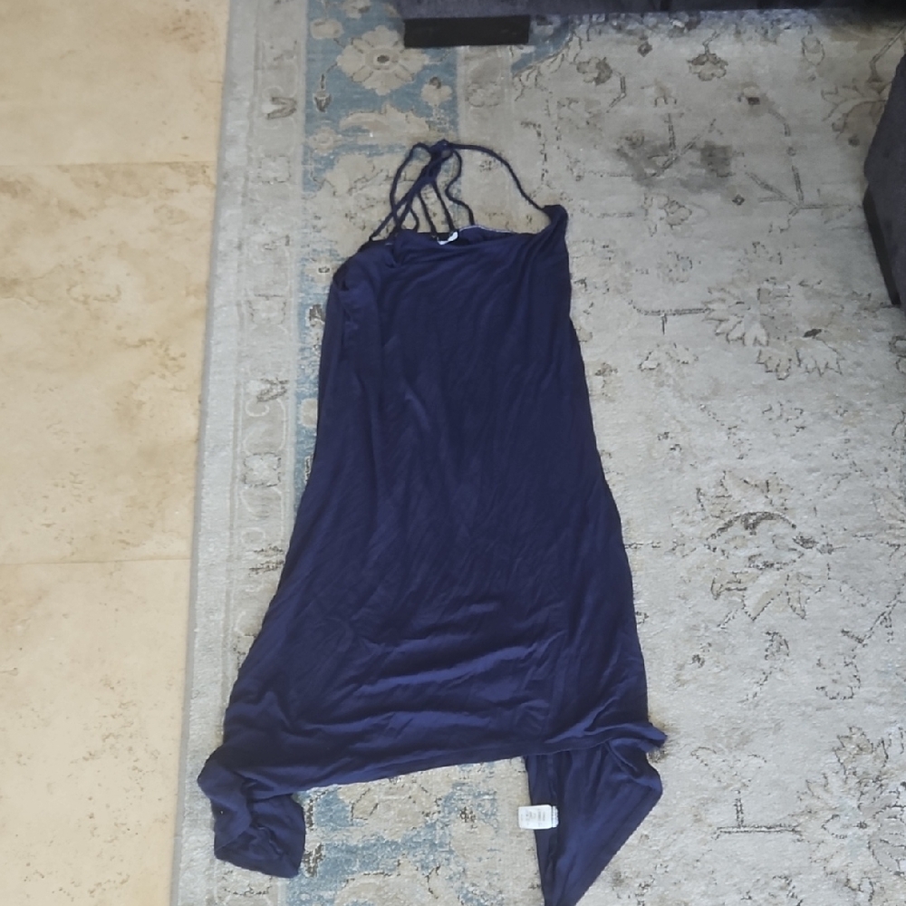 VENUS Deep Blue Strappy Dress